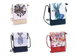   Kis női táska grafikával - 4 színben Gyerek táska, pénztárca