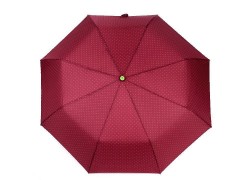 Női összecsukható kilövős esernyő pöttyökkel  Női esernyő,esőkabát