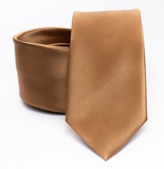     Prémium slim nyakkendő - Arany Egyszínű nyakkendő