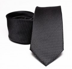   Prémium selyem nyakkendő - Grafitszürke 