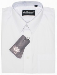                                     Goldenland gyerek rövidujjú ing - Fehér Egyszínű ing