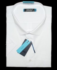                  Goldenland extra rövidujjú ing 54-55 méret - Fehér Egyszínű ing
