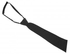    Minimatt női tépőzáras nyakkendő - Fekete 