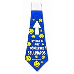 Szülinapi nyakkendő Party,figurás nyakkendő
