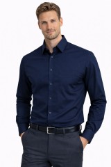             Newsmen h.u slim ing - Sötétkék Akciós ing