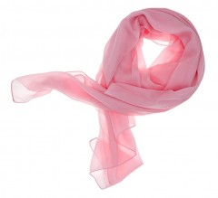 Női muszlin kendő - Rózsaszín Női divatkendő és sál
