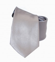                                                                          NM szatén nyakkendő - Ezüst Egyszínű nyakkendő