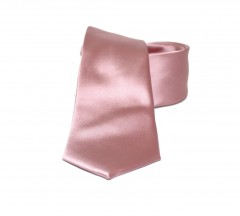         NM szatén nyakkendő - Púderrózsaszín Egyszínű nyakkendő