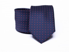    Prémium nyakkendő -  Sötétkék aprópöttyös Aprómintás nyakkendő
