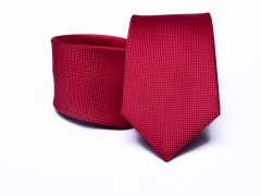 Prémium selyem nyakkendő - Piros 