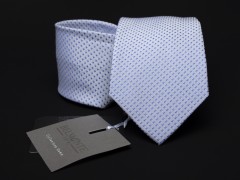        Prémium selyem nyakkendő - Halványkék aprómintás Selyem nyakkendők
