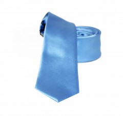                     NM slim szatén nyakkendő - Égszínkék 