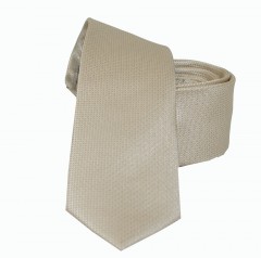                  NM slim nyakkendő - Drapp szövött Egyszínű nyakkendő