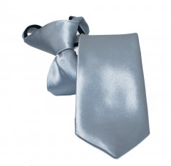     NM Állítható szatén gyerek/női nyakkendő - Ezüst Gyerek nyakkendők