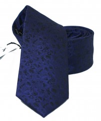                  NM slim nyakkendő - Sötétkék mintás Mintás nyakkendők