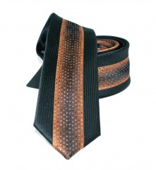                  NM slim nyakkendő - Narancs mintás Mintás nyakkendők