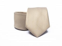    Prémium nyakkendő -  Drapp Aprómintás nyakkendő