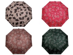                                        Női összecsukhatós esernyő levél mintás Női esernyő,esőkabát