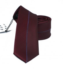                  NM slim nyakkendő - Bordó csíkos Csíkos nyakkendő