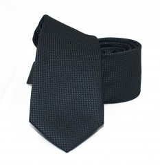                  NM slim nyakkendő - Fekete szövött Egyszínű nyakkendő