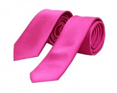      NM apa-fia slim nyakkendő szett - Pink Apa-fia szett