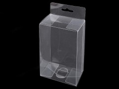 Műanyag doboz 10 db/csomag - Átlátszó Ajándék csomagolás