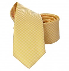                    NM slim szövött nyakkendő - Sárga 