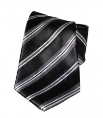                       NM classic nyakkendő - Fekete csíkos Csíkos nyakkendő