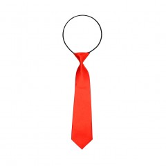    Gumis szatén gyereknyakkendő - Piros Gyerek nyakkendők