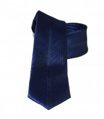                    NM slim szövött nyakkendő - Sötétkék csíkos Csíkos nyakkendő