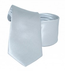               Goldenland slim nyakkendő - Ezüst Egyszínű nyakkendő