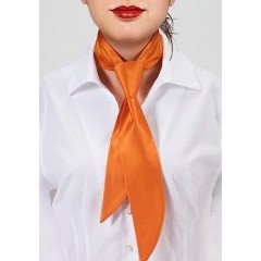 Zsorzsett női nyakkendő - Narancssárga Női nyakkendők, csokornyakkendő