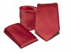    Prémium nyakkendő szett - Piros Nyakkendők esküvőre