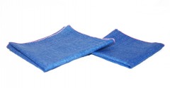      Pamut díszzsebkendő apa-fia  - Pink-kék Szettek,zsebkendők