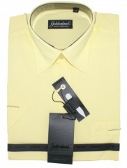 Goldenland kamasz rövidujjú ing - Halványsárga Gyermek ingek
