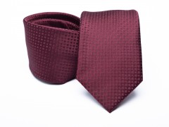    Prémium nyakkendő -  Bordó aprókockás Kockás nyakkendők