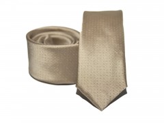 Prémium slim nyakkendő - Arany Egyszínű nyakkendő