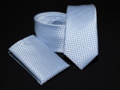   Prémium slim nyakkendő szett - Halványkék Nyakkendők esküvőre
