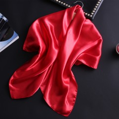              Szatén bolero sál - Piros Női divatkendő és sál