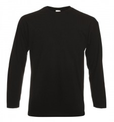 Férfi 100% pamut h.u extra póló - Fekete Férfi pólók,pulóverek