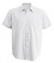100% Pamut Comfort fit r.u ing - Fehér Egyszínű ing