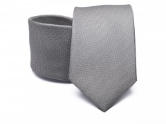        Prémium selyem nyakkendő - Szürke Egyszínű nyakkendő