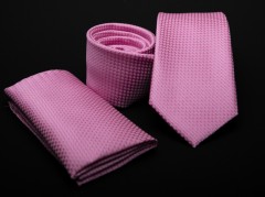    Prémium nyakkendő szett - Rózsaszín Nyakkendők esküvőre
