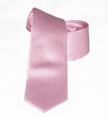       Goldenland slim nyakkendő - Rózsaszín Egyszínű nyakkendő