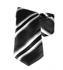    Newsmen gyerek nyakkendő - Fekete csíkos Gyerek nyakkendők