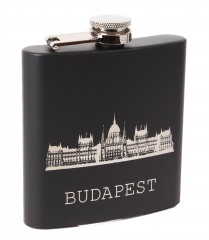    Férfi laposüveg Budapest - 180 ml Ajándékötlet férfiaknak