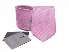        Belmonte prémium selyem nyakkendő - Rózsaszín Selyem nyakkendők