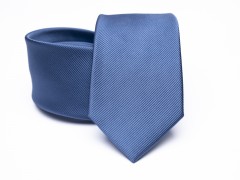       Prémium selyem nyakkendő - Kék Egyszínű nyakkendő