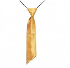            Női szatén gumis nyakkendő - Arany Női nyakkendők, csokornyakkendő
