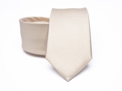       Prémium selyem nyakkendő - Ecru Nyakkendők esküvőre